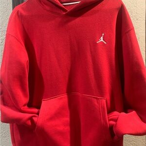 Jordan Men's Red Hoodie